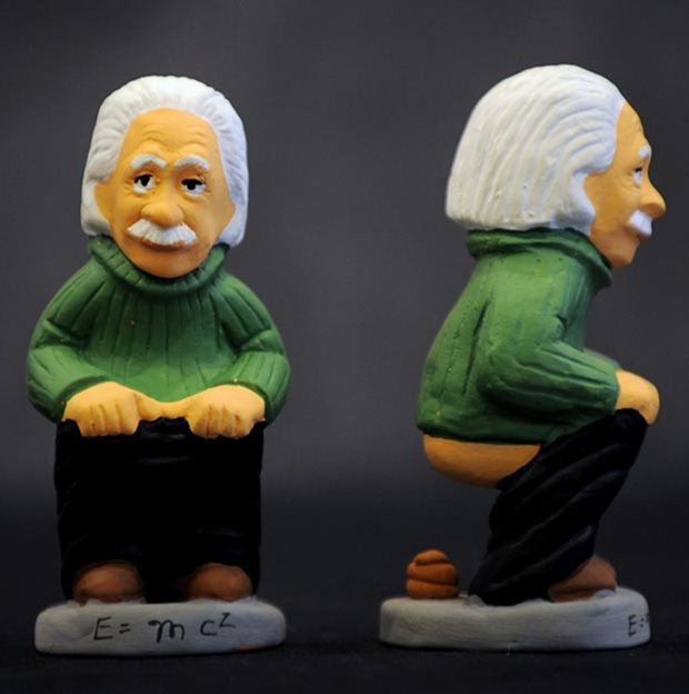 Caganers Figurines of Pooping World Leaders in Nativity Scenes